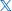 X icon